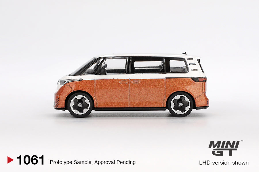 MGT01061 BX-R Volkswagen ID.Buzz Candy White / Energetic Orange - MiniGT 1:64