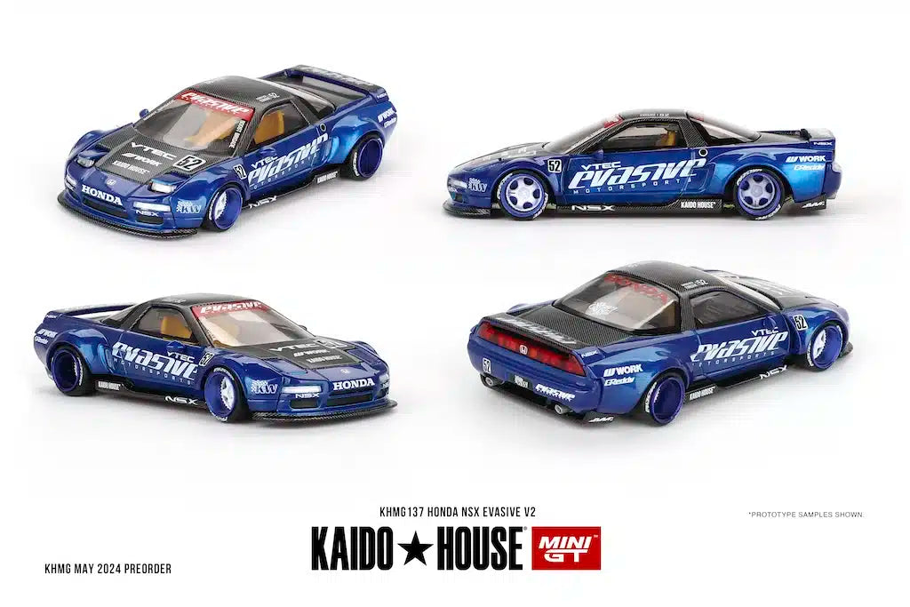 KHMG137 Blue Honda NSX Evasive V2