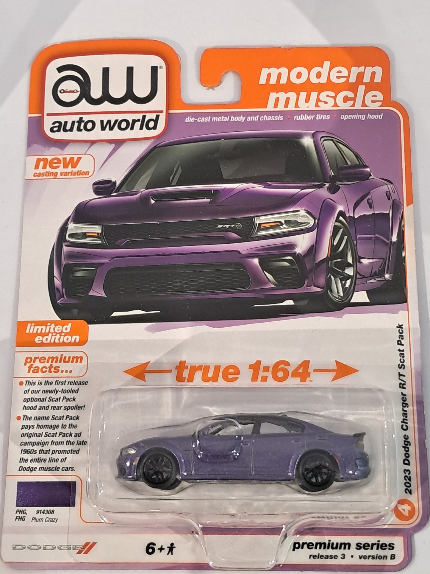 Plum Crazy 2023 Dodge Charger R/T Scat Pack