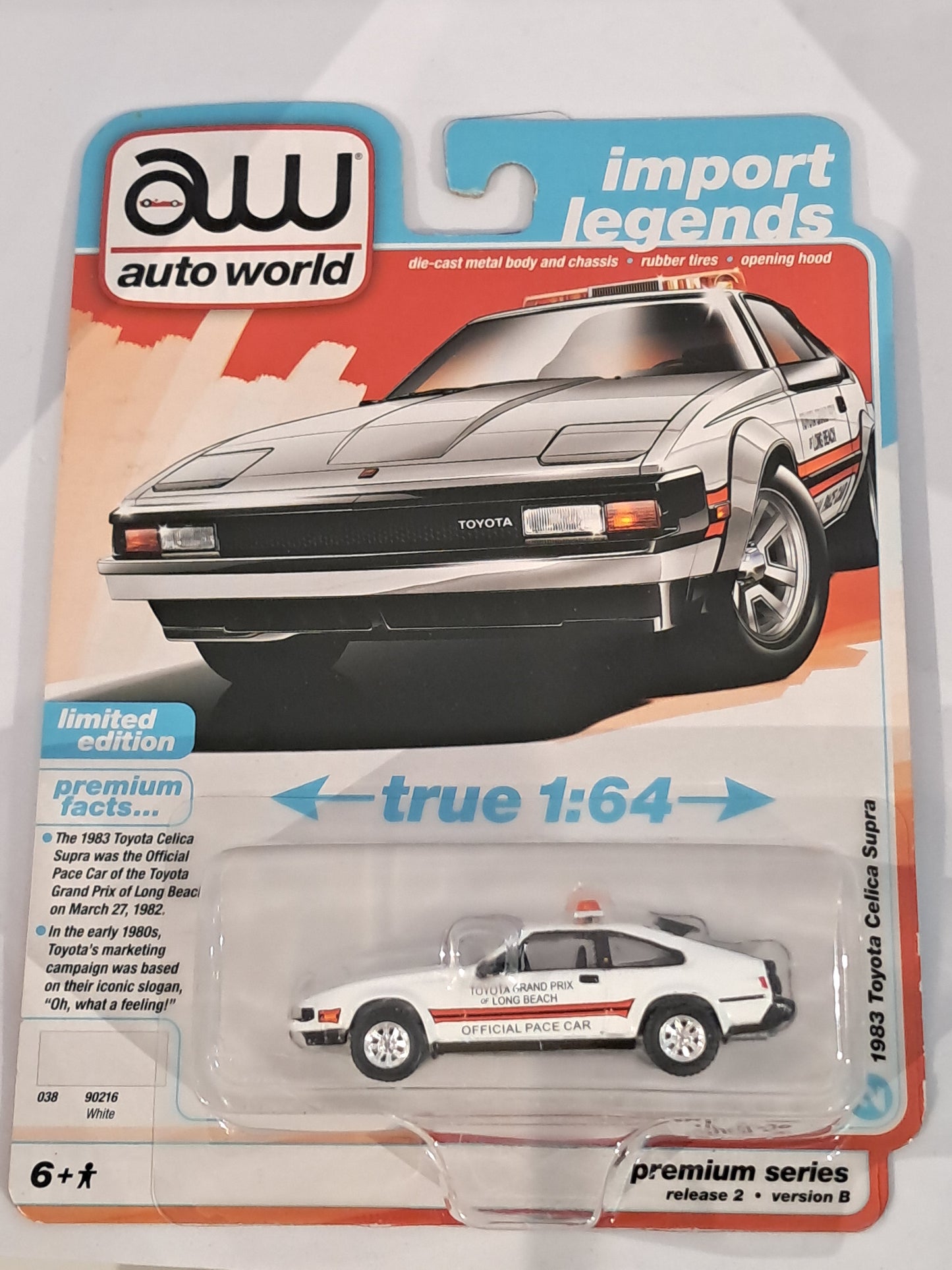 White 1983 Toyota Celica Supra