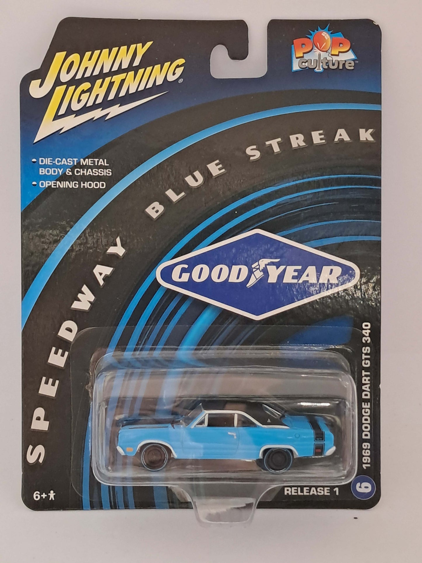 1966 Dodge Dart GTS340 GoodYear - Pop Culture - Johnny Lightning