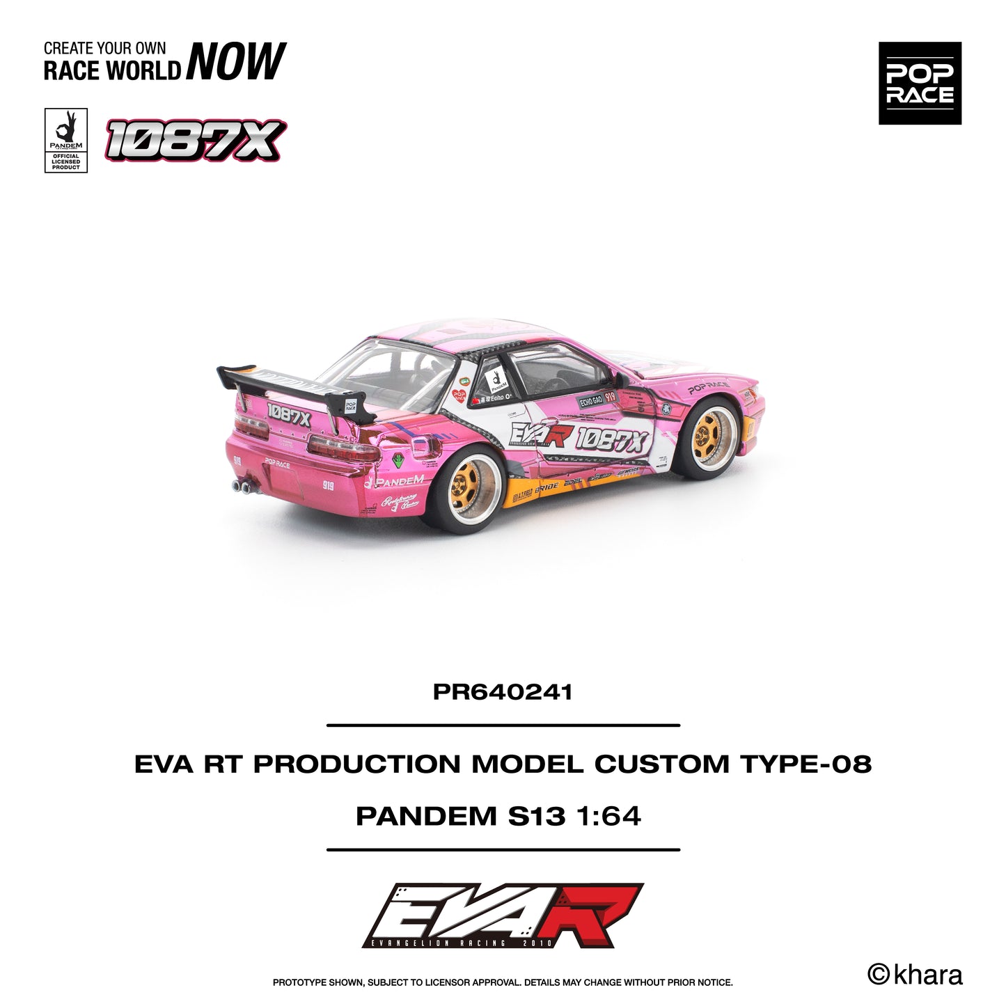 PR640241 PANDEM SILVIA S13 EVA RT PRODUCTION MODEL CUSTOM TYPE-08