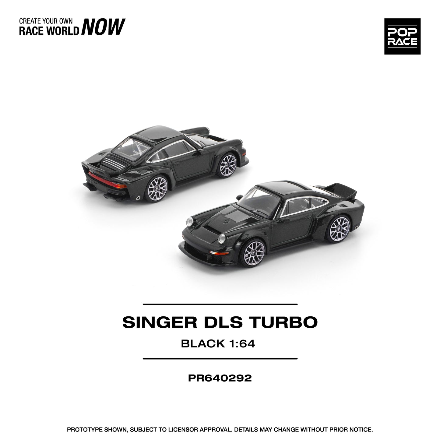 PR640292 SINGER DLS TURBO (ROAD) BLACK