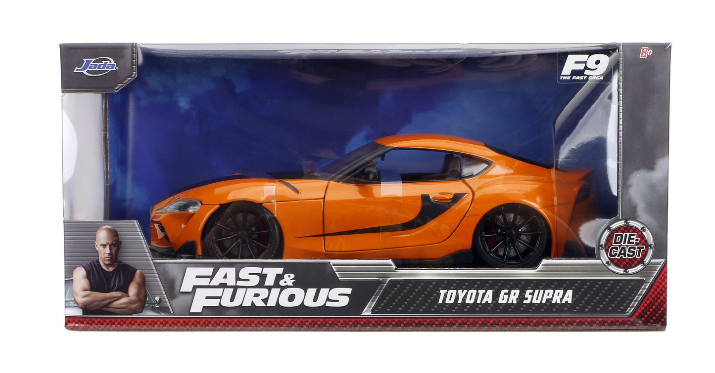 Han's Orange 2020 Toyota GR Supra F9 - Fast & Furious