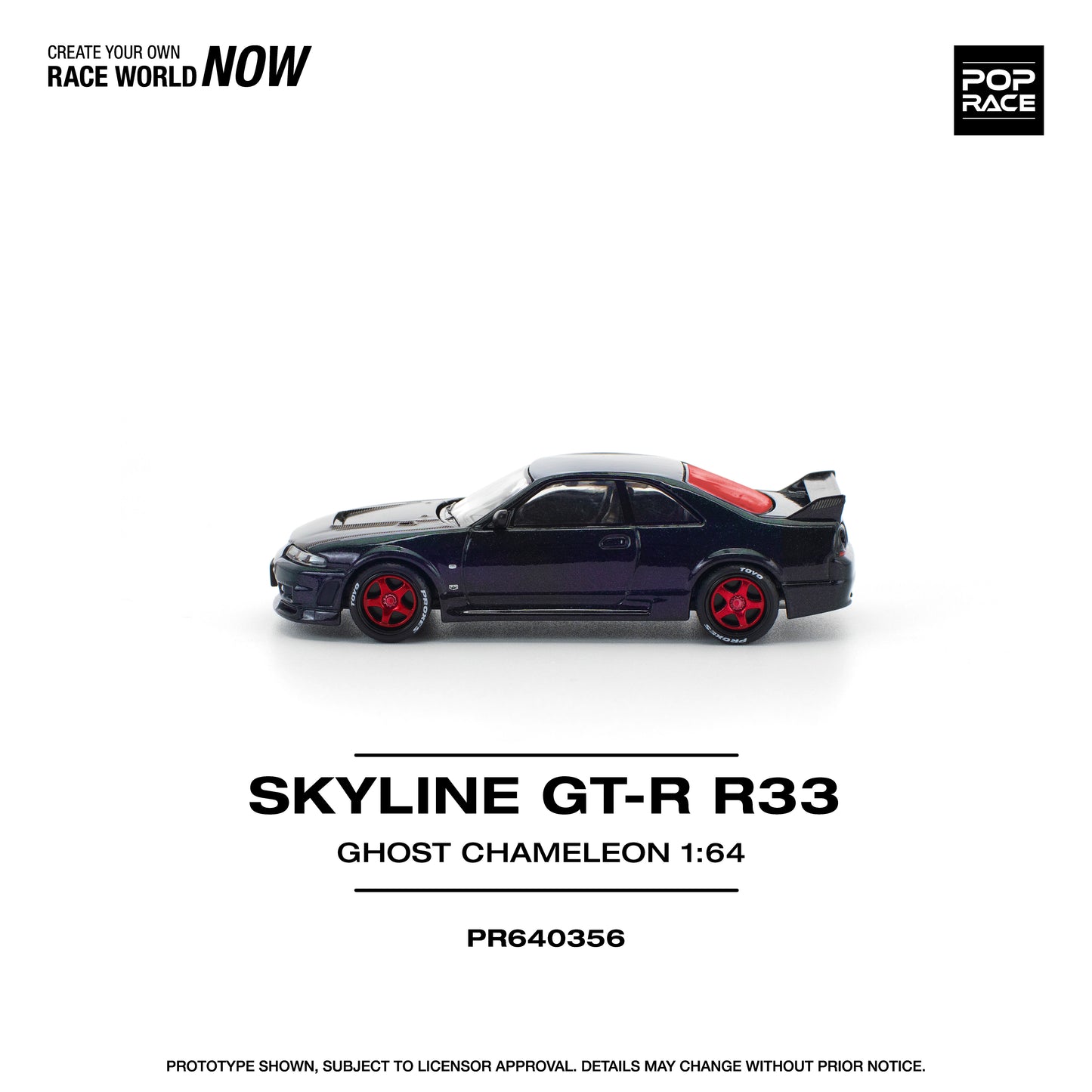 PR640356 SKYLINE GT-R R33 GHOST CHAMELEON