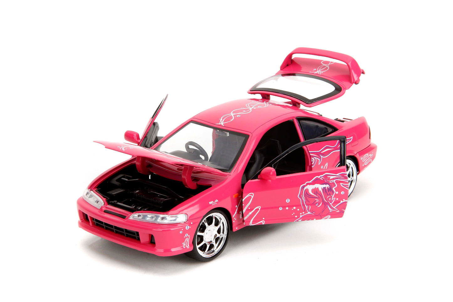 Mia's Pink Remix Acura Integra w S2000 Graphics - Fast & Furious