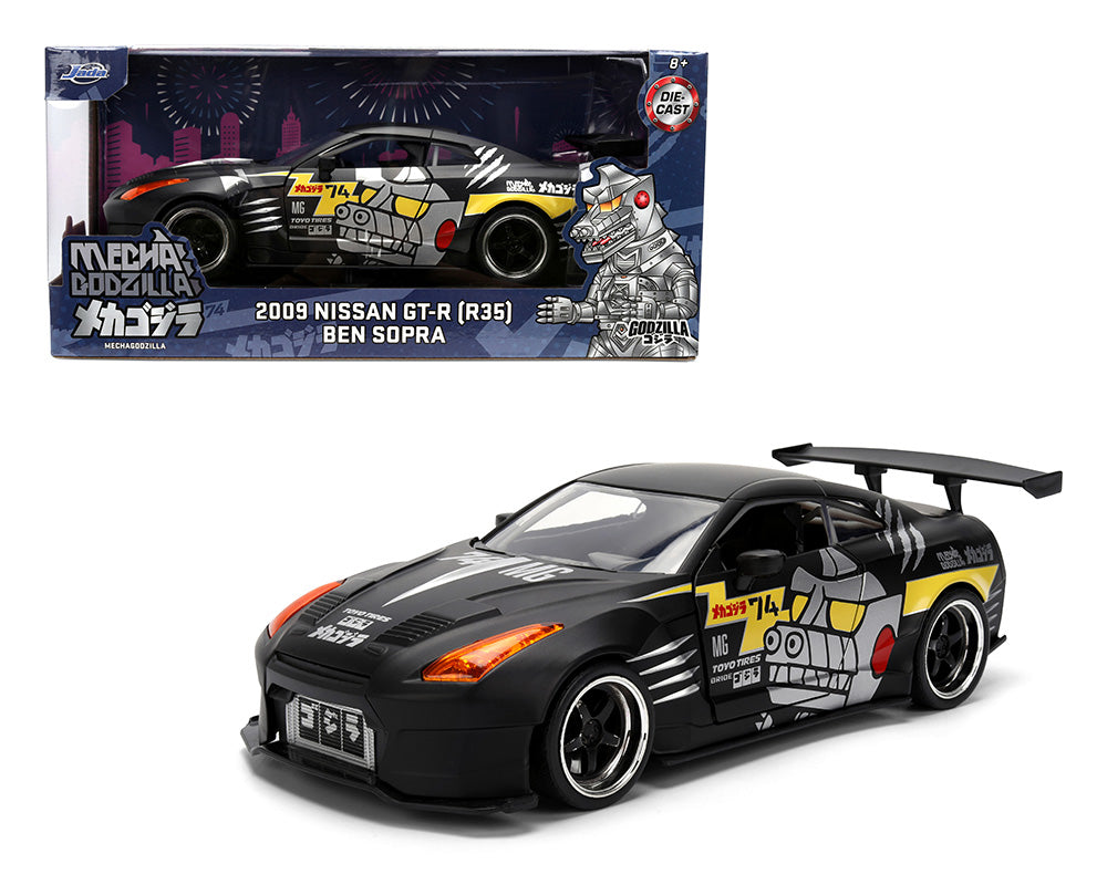 Godzilla - Nissan 2009 GT-R Ben Sopra - Jada 1:24 - Hollywood Rides