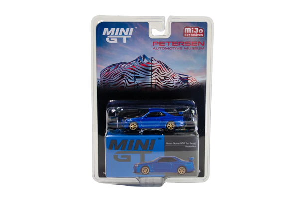 MGT00531 - PRM Bayside Blue Nissan Skyline GTR Top Secret Mijo Petersen Exclusive