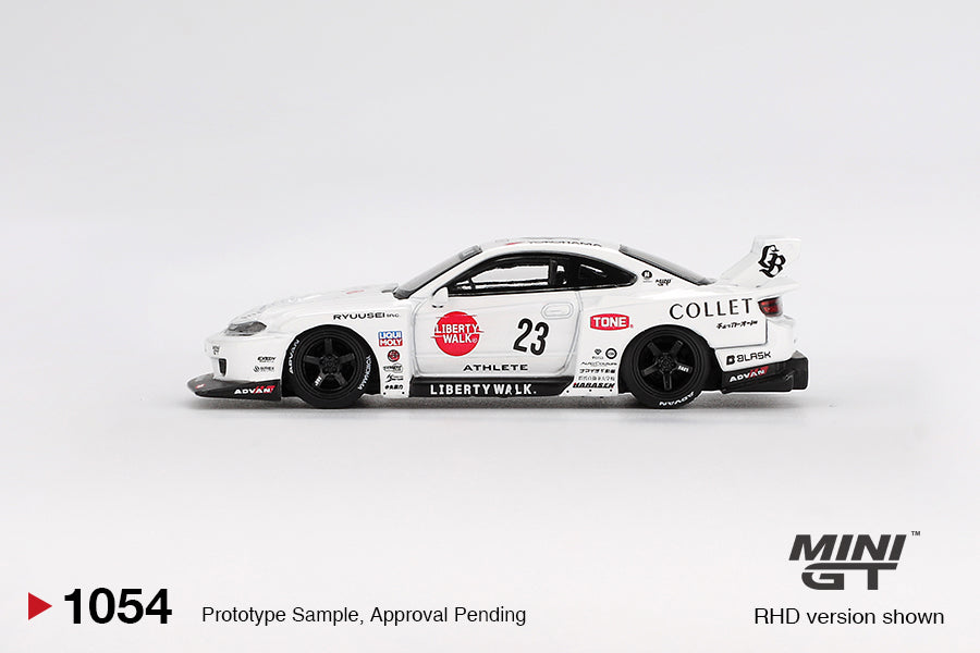 MGT01054 BX-R Nissan LB-Super Silhouette S15 SILVIA ATHLETE - MiniGT 1:64