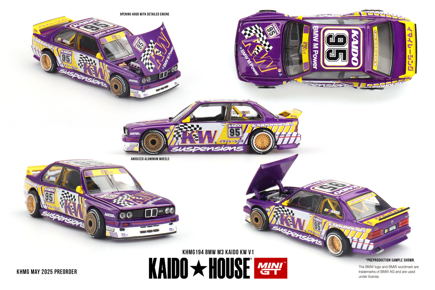 KHMG194 BMW M3 Kaido KW V1