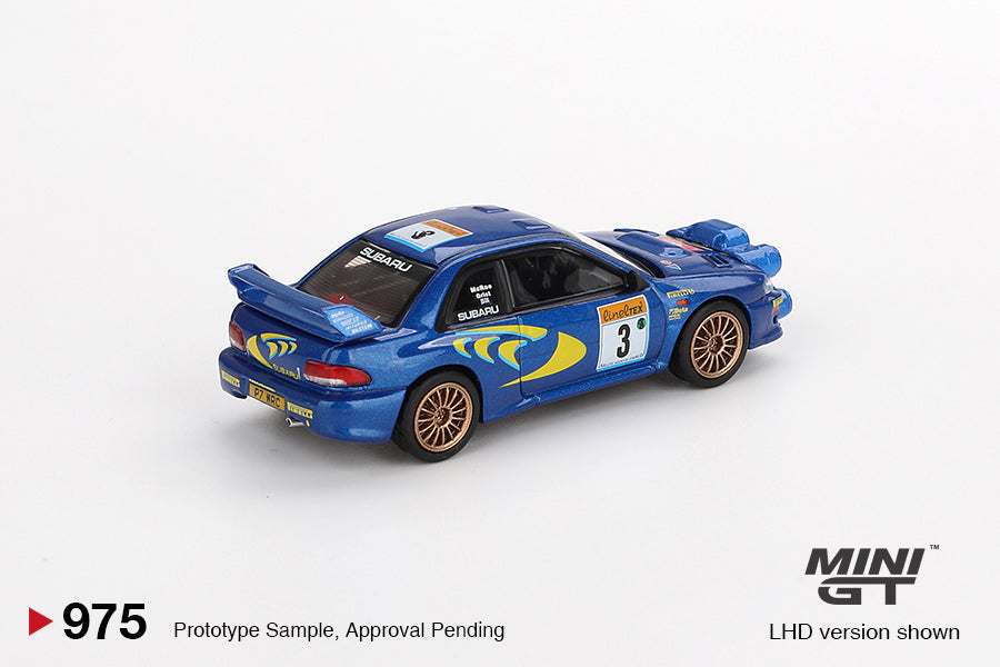 MGT00975 L Subaru Impreza WRC98 1998 Rally Monte-Carlo 3rd Place #3