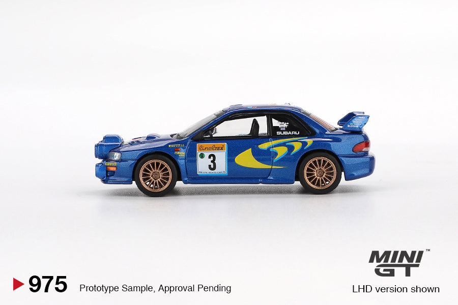 MGT00975 L Subaru Impreza WRC98 1998 Rally Monte-Carlo 3rd Place #3