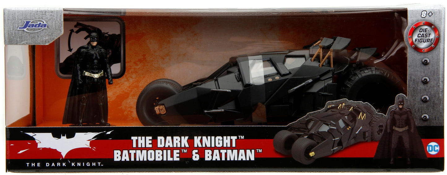 The Dark Knight w/ Batman Figure - Hollywood Rides - Jada - 1:24
