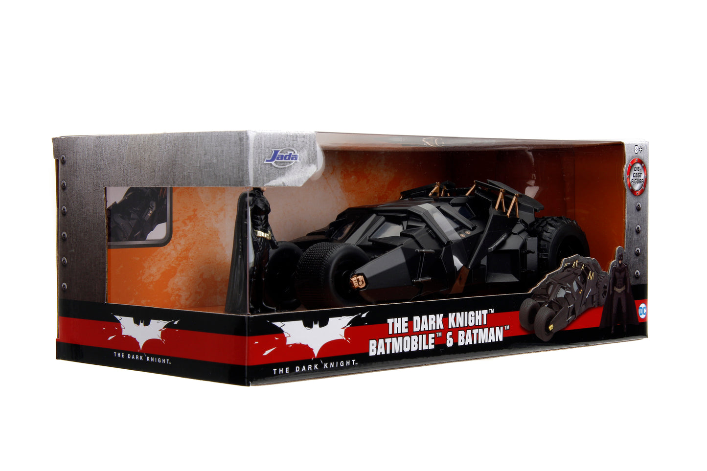 The Dark Knight w/ Batman Figure - Hollywood Rides - Jada - 1:24