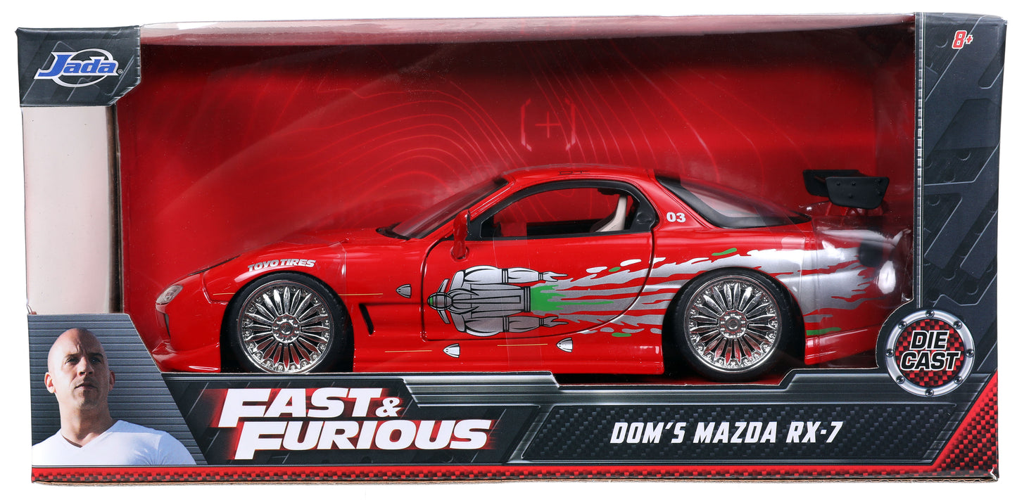 Dom's Red 1993 Mazda RX-7 - Fast & Furious