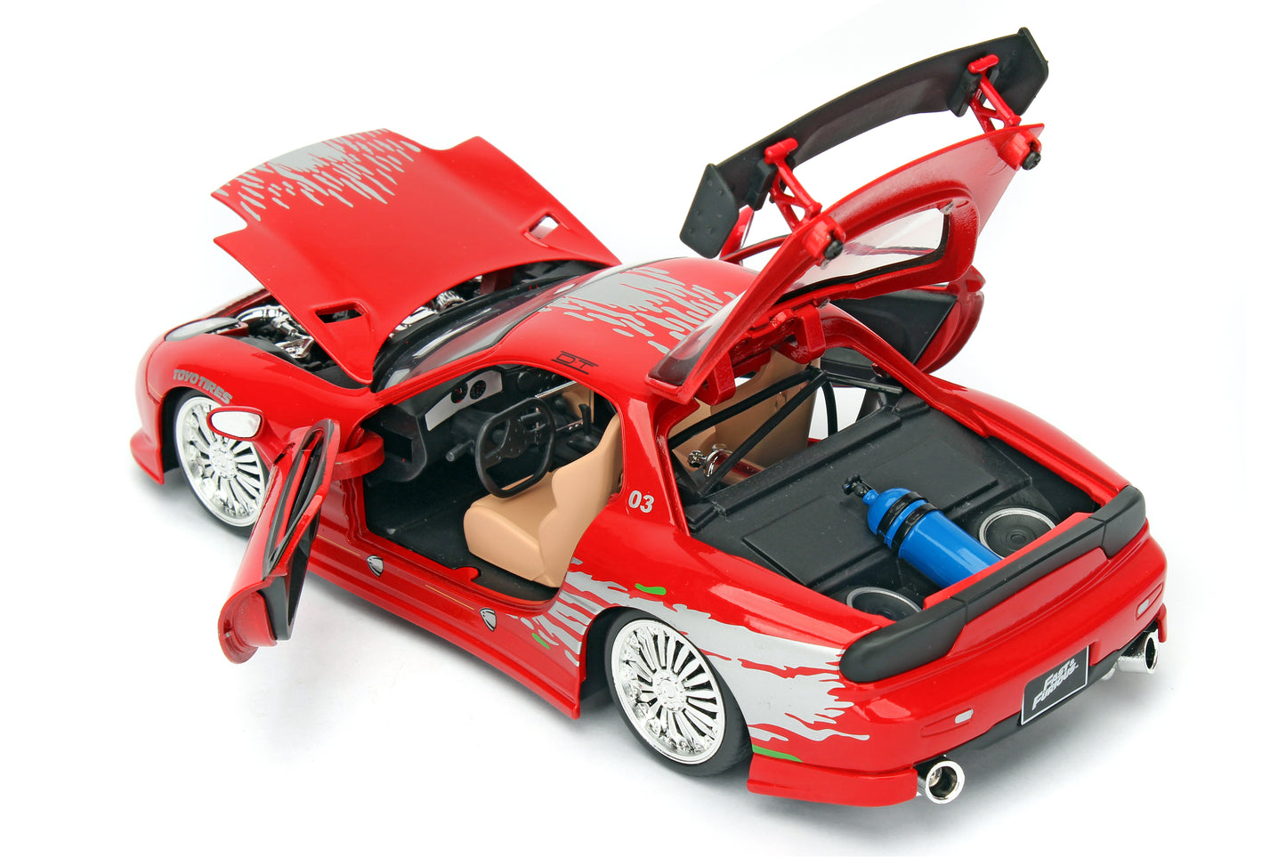 Dom's Red 1993 Mazda RX-7 - Fast & Furious