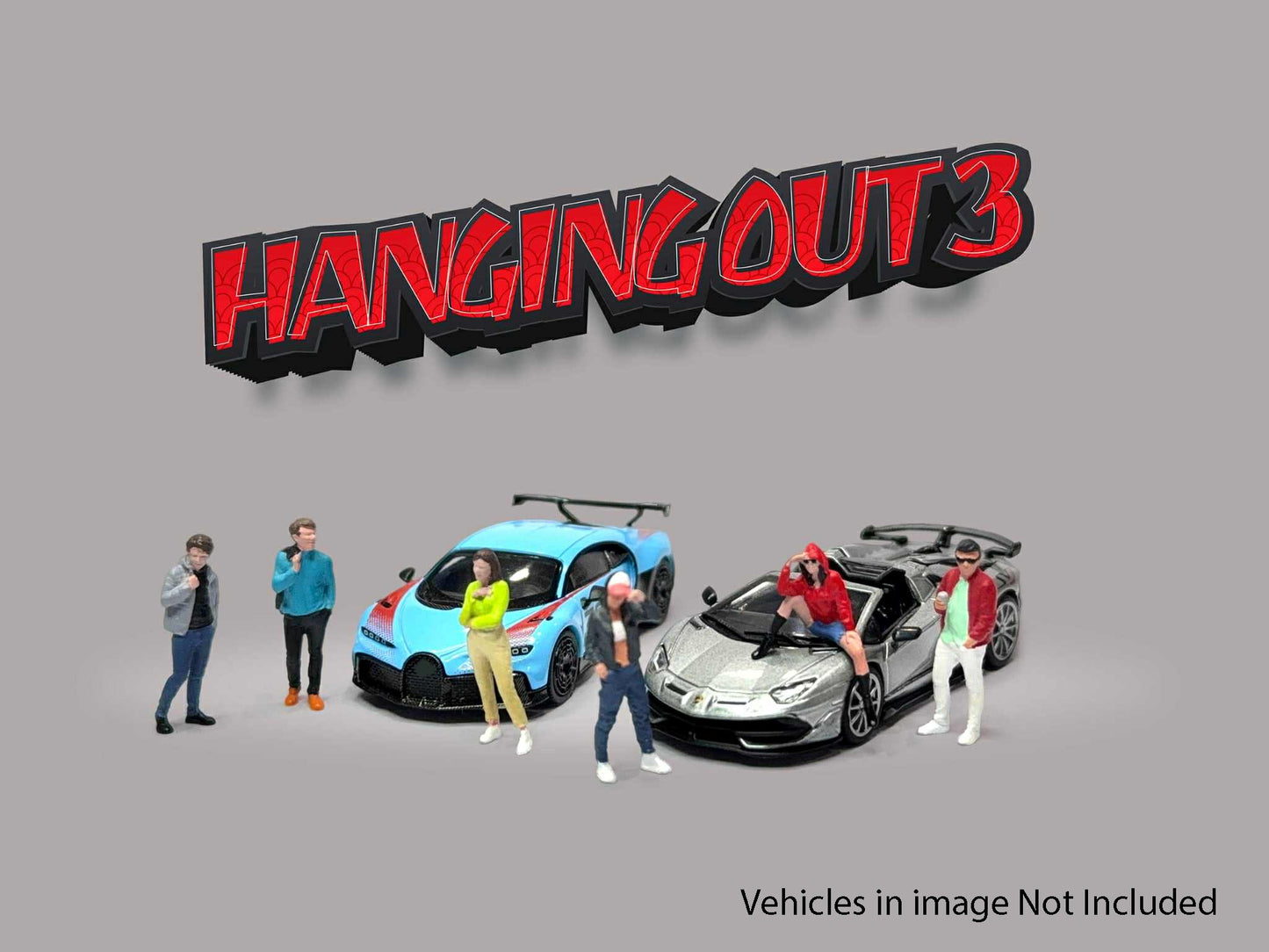 AD-2430 1:64 Figure Set: Hanging Out 3