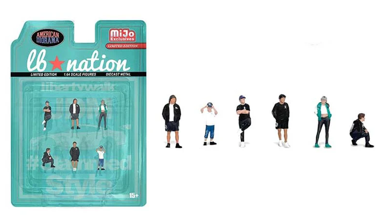 AD-2422 1:64 Figure Set: The LB Nation