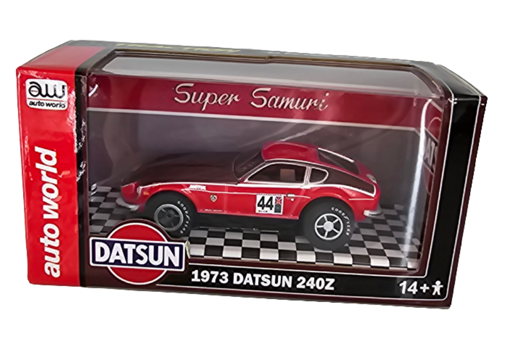 AutoWorld Slot Car- 1973 Datsun 240Z