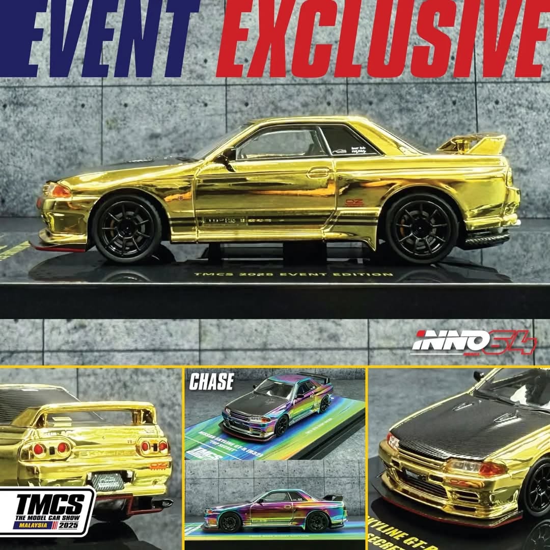 Inno64 Malaysia TMCS 2025 Exclusive Nissan Skyline GT-R (R32) - Top Secret