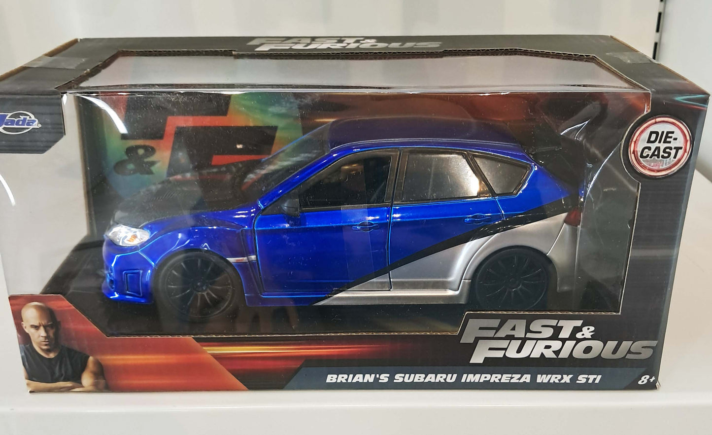 Brian's Blue Subaru Impreza WRX STI - Fast & Furious