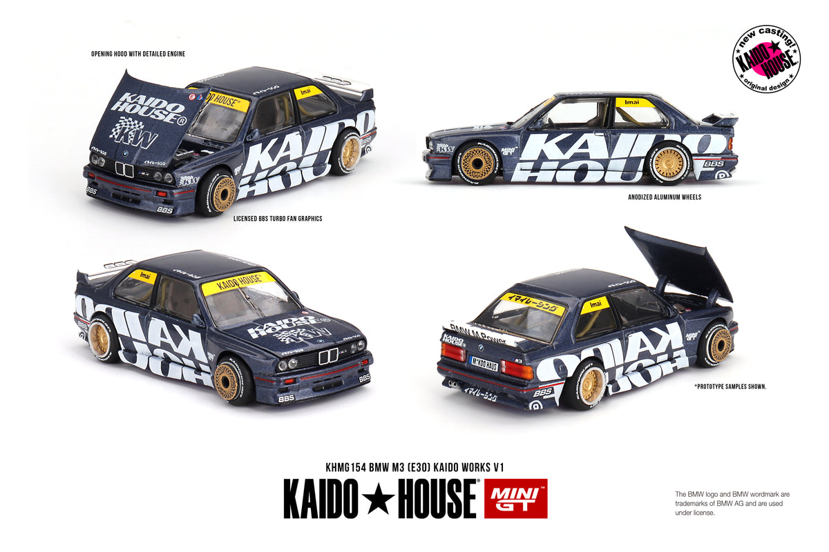KHMG154 BMW M3 (E30) Kaido Works V1