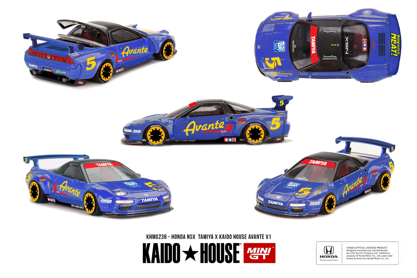 KHMG238 Honda NSX TAMIYA x KAIDO HOUSE "AVANTE" V1