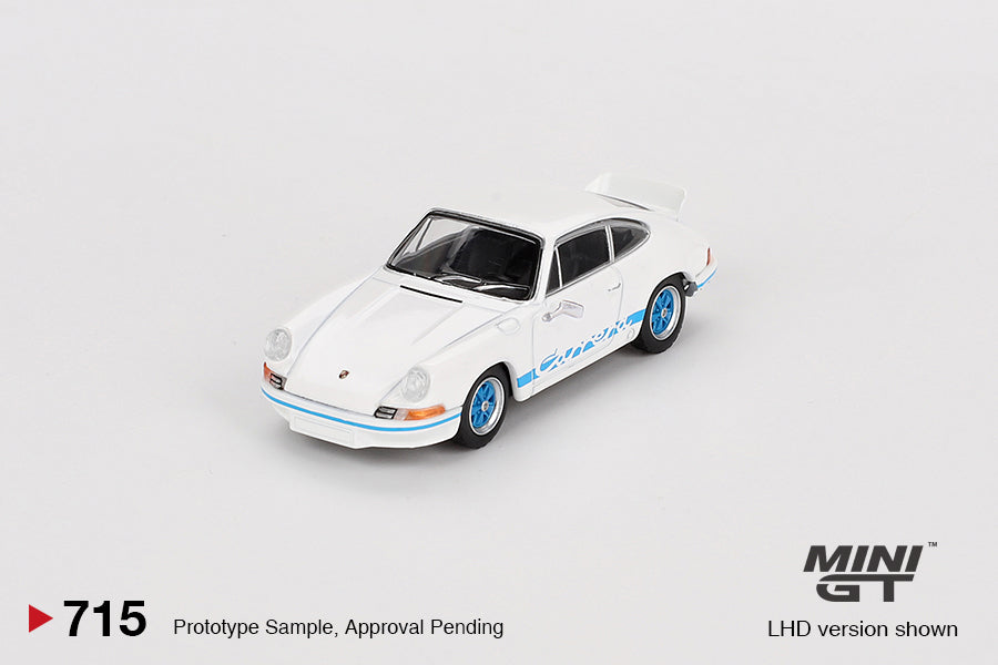MGT00715 Porsche 911 Carrera RS 2.7 Grand Prix White with Blue Livery Mijo