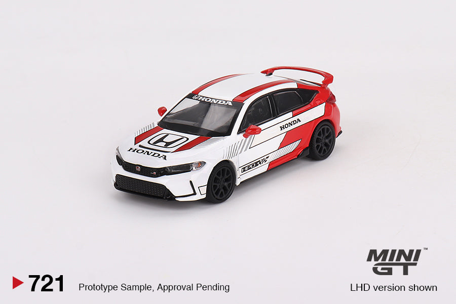 MGT00721 Honda Civic Type R #2 2023 Pace Car- White