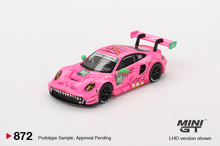 MGT00872 Porsche 911 GT3 R #80 AO Racing 2023 IMSA Virginia Roxy - MiniGT