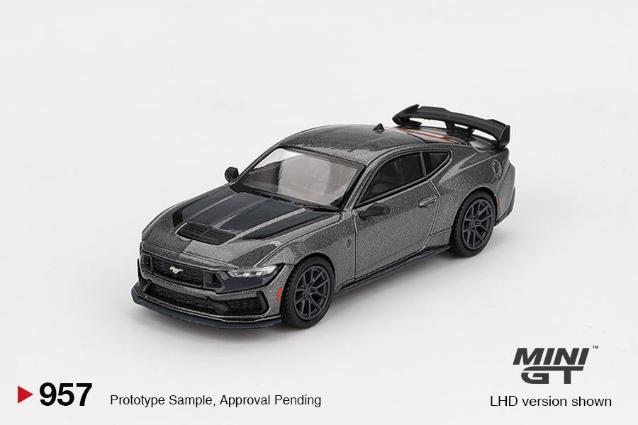 MGT00957 BL Ford Mustang Dark Horse 2024 Carbonized Gray - MiniGT 1:64