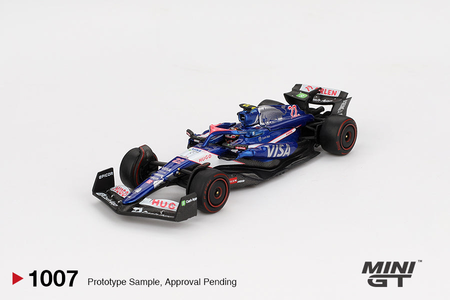 MGT01007 BX-L RB VCARB 01 #22 Yuki Tsunoda 2024 F1 2024 Bahrain GP - MiniGT 1:64
