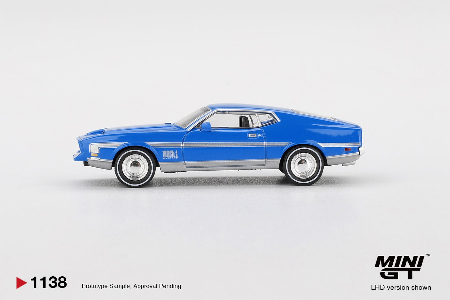MGT01138 Ford Mustang Mach 1 Grabber Blue