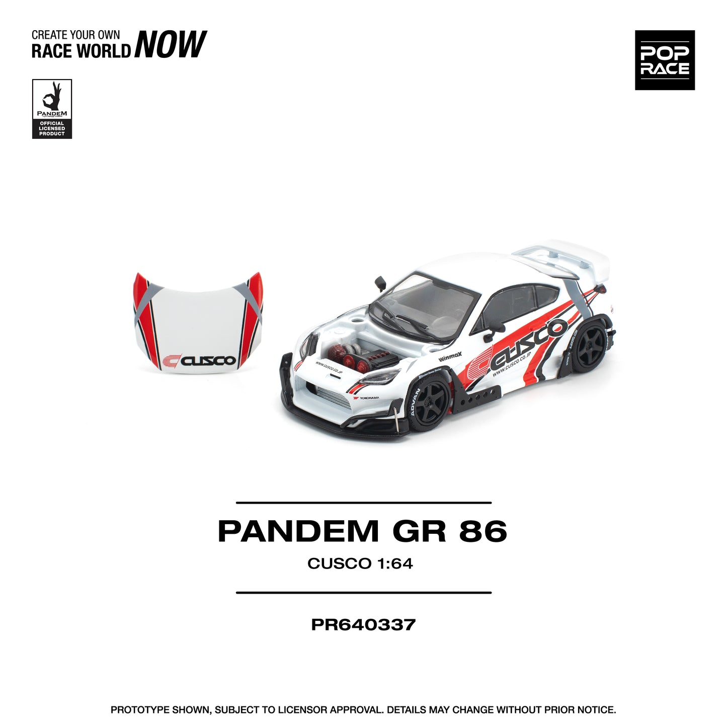 PR640337 PANDEM GR86 - CUSCO - Pop Race 1:64