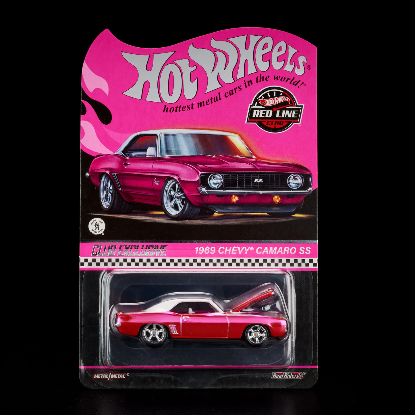 Pink 1969 Chevy Camaro SS - RLC