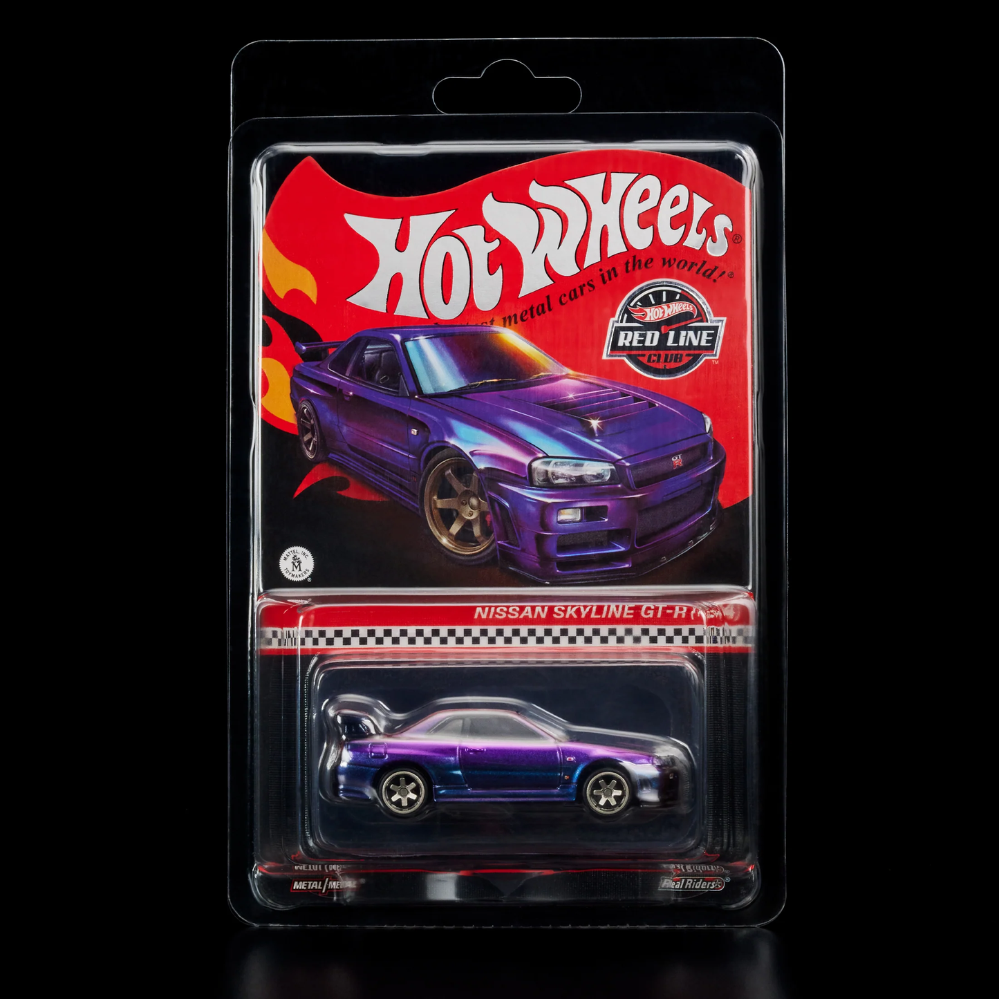 Purple Rlc Exclusive Nissan Skyline Gt-R Bnr34