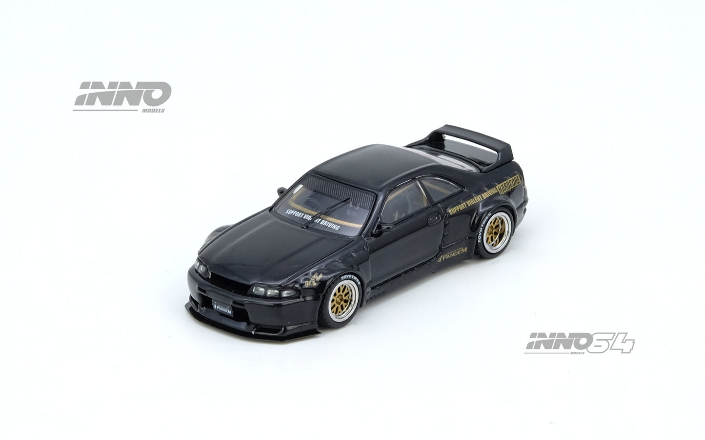 IN64-R33P-BLA PANDEM GT-R (BCNR33) Black