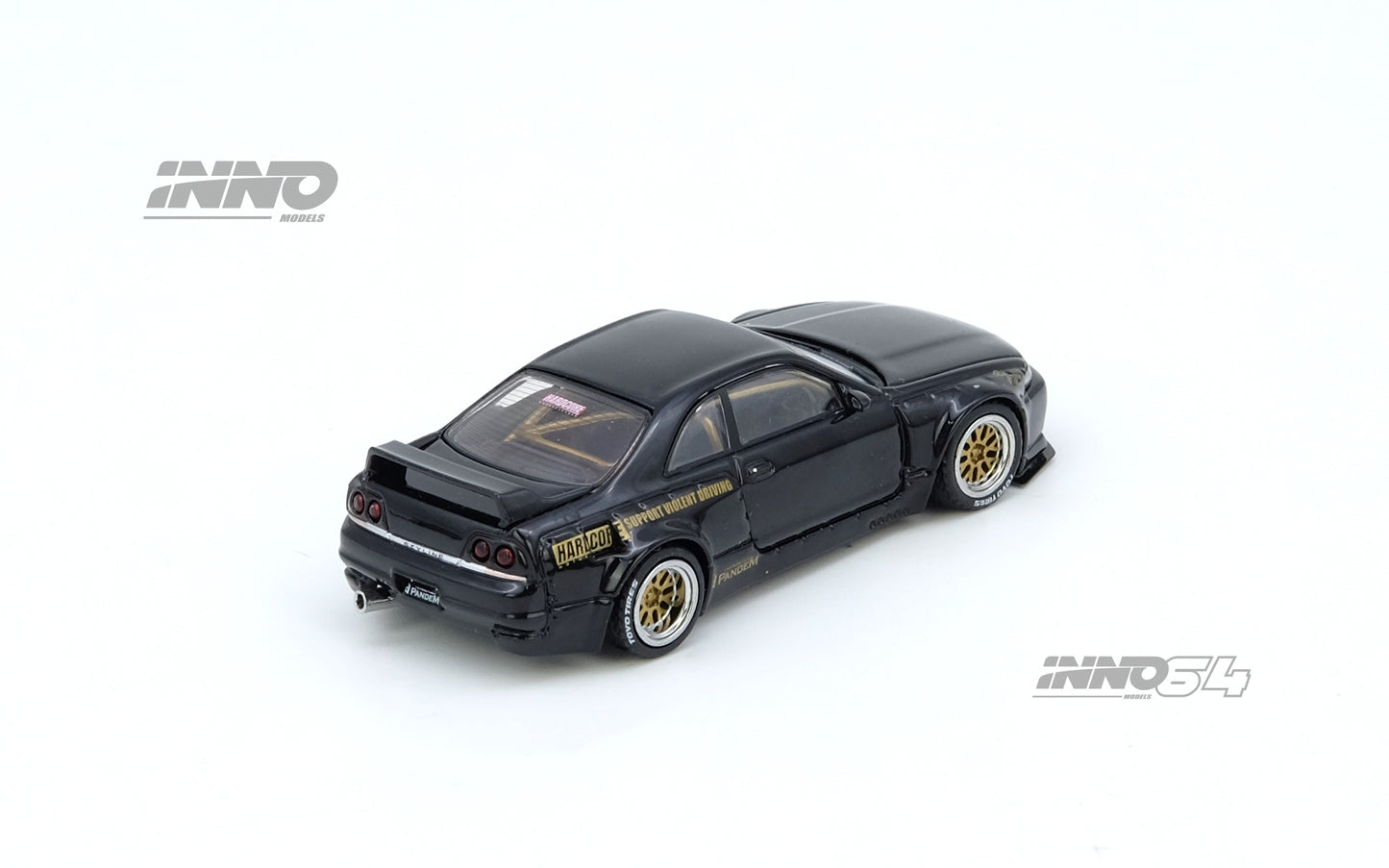 IN64-R33P-BLA PANDEM GT-R (BCNR33) Black