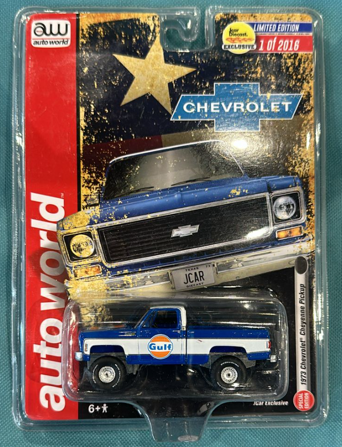 Gulf 1973 Chevrolet Cheyenne Pickup JCar Exclusive