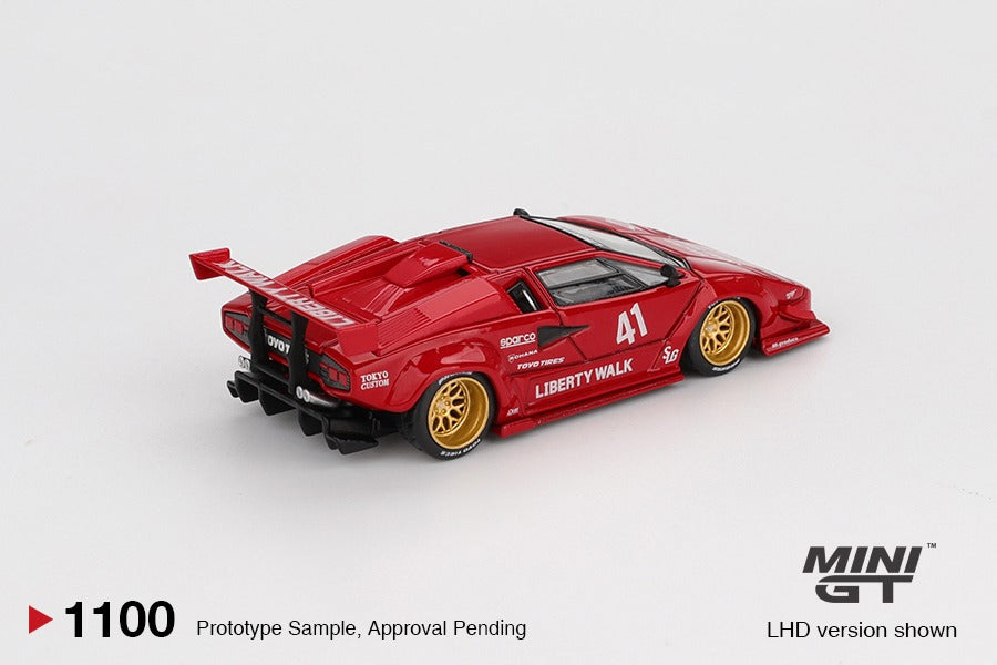 MGT01100-R Lamborghini Countach LB-WORKS Red