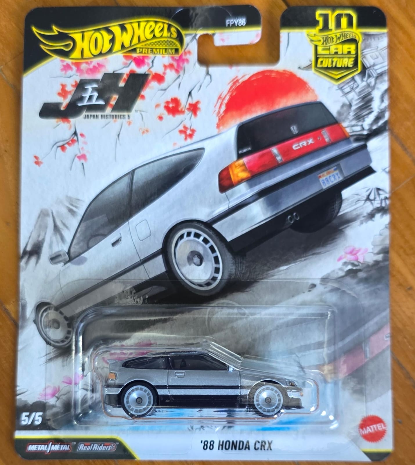 JKF13 1988 Honda CRX – Japan Historics 5 – Hot Wheels