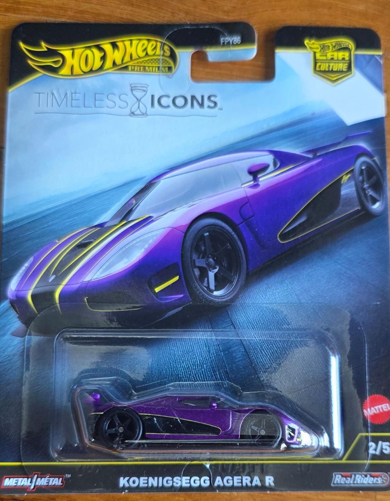 JBK93 Koenigsegg Agera R – Timeless Icons – Hot Wheels