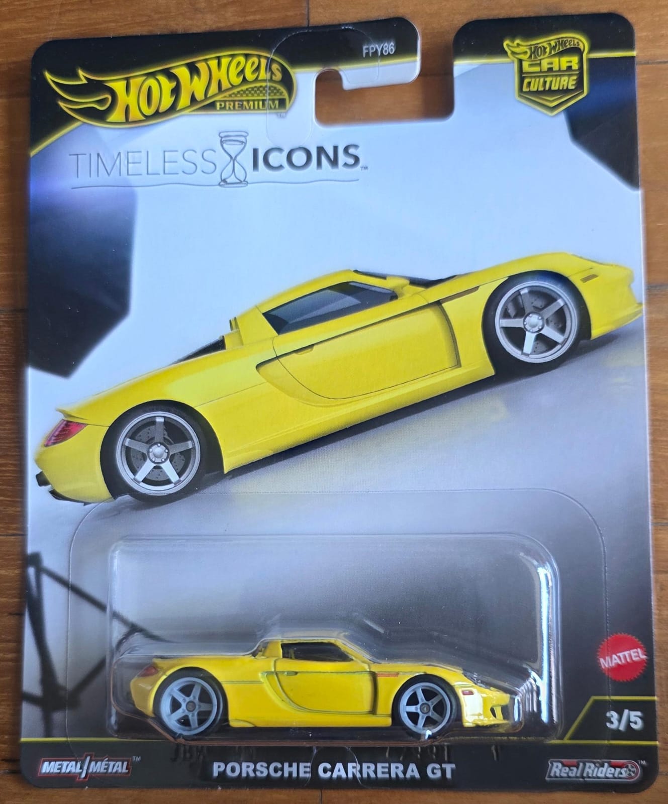 JBK91 Porsche Carrera GT (Chassis Conversion) – Timeless Icons – Hot Wheels