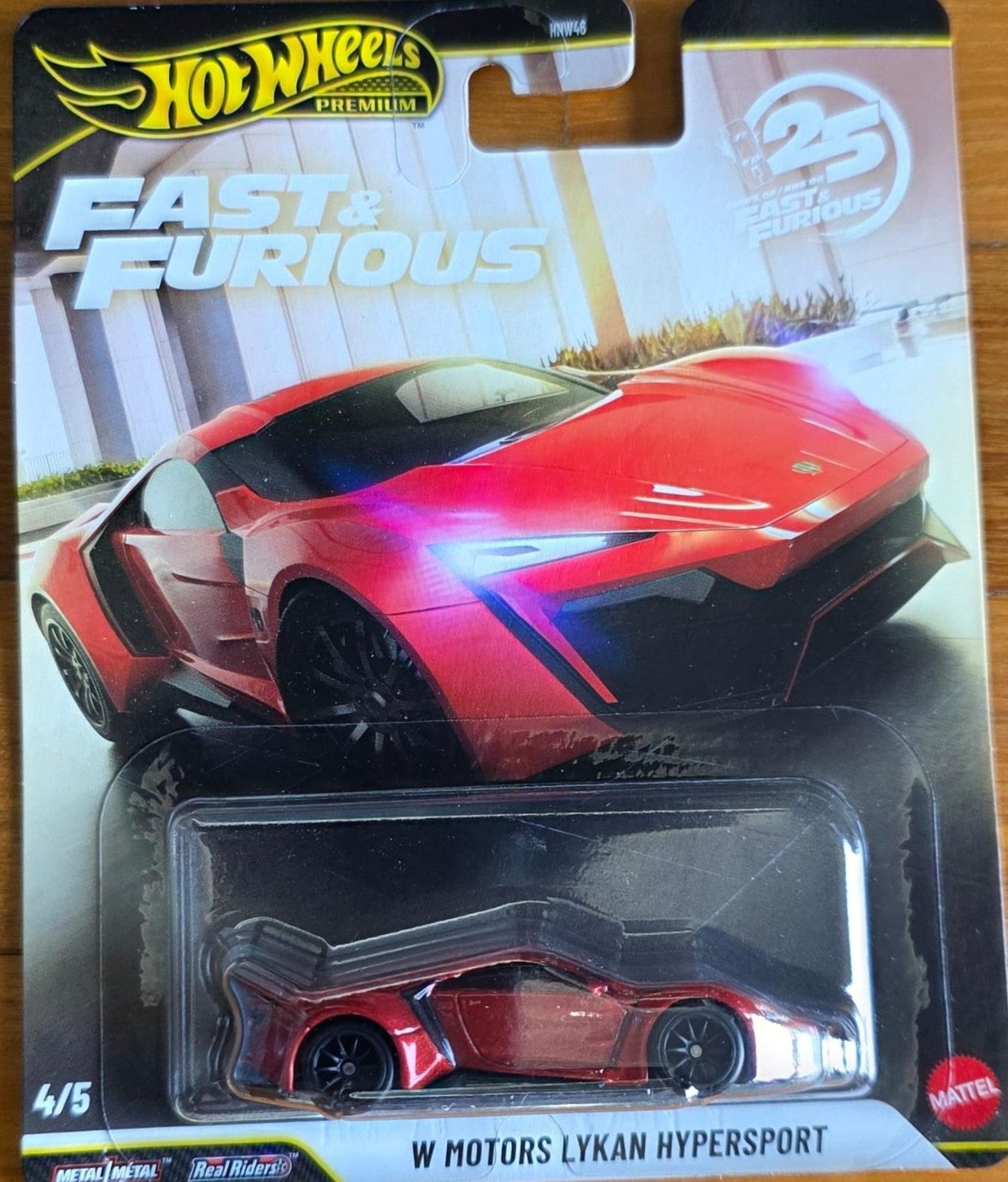 JHW70 W Motors Lykan Hypersport – Fast & Furious 25th Anniversary – Hot Wheels