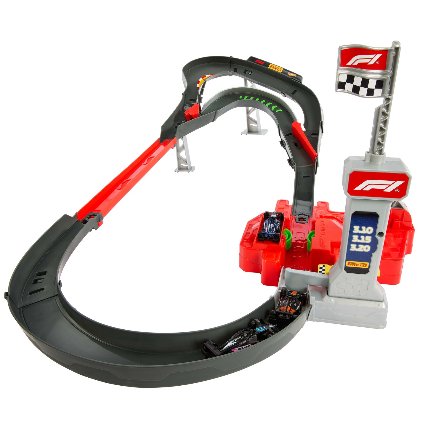 JDY15 HW Racing F1 Sprint Race Circuit Trackset & Vehicles