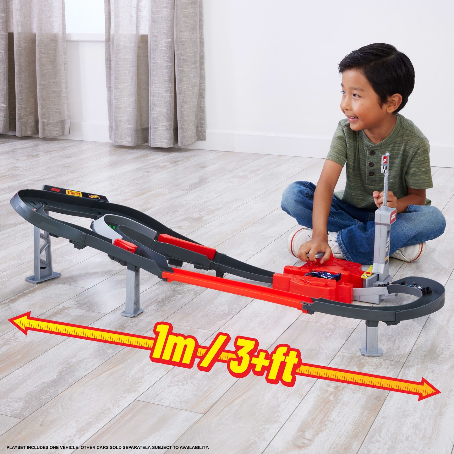 JDY15 HW Racing F1 Sprint Race Circuit Trackset & Vehicles