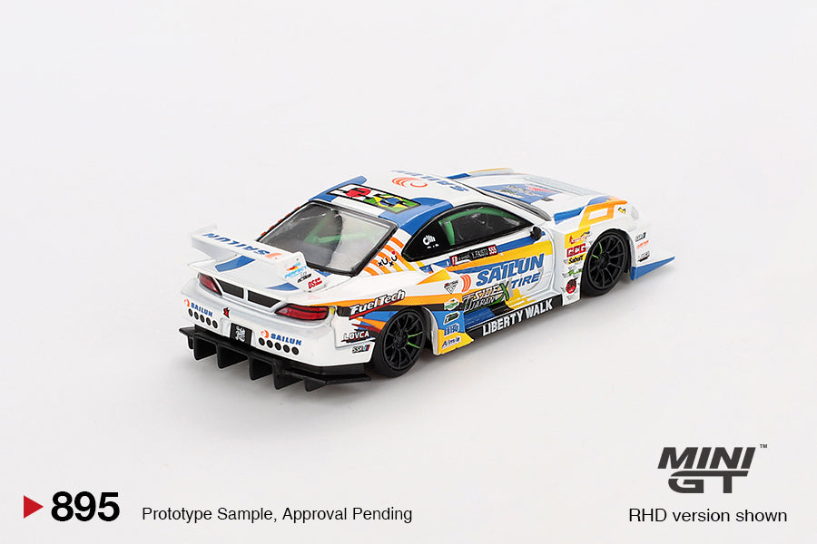 MGT00895 Nissan LB-Super Silhouette S15 SILVIA #555 2023 Formula Drift Japan - MiniGT