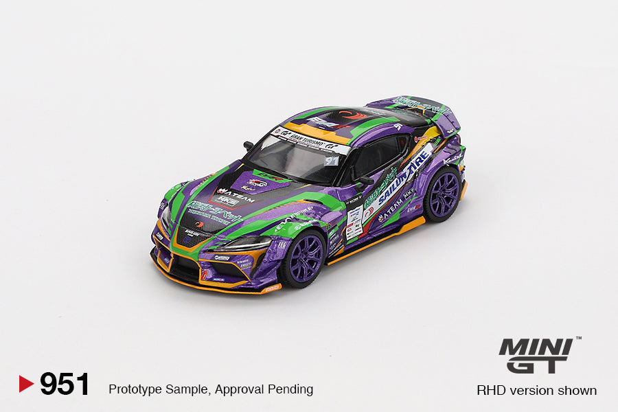 MGT00951 Toyota GR Supra KUHL 2021 D1GP EVANGELION RACING