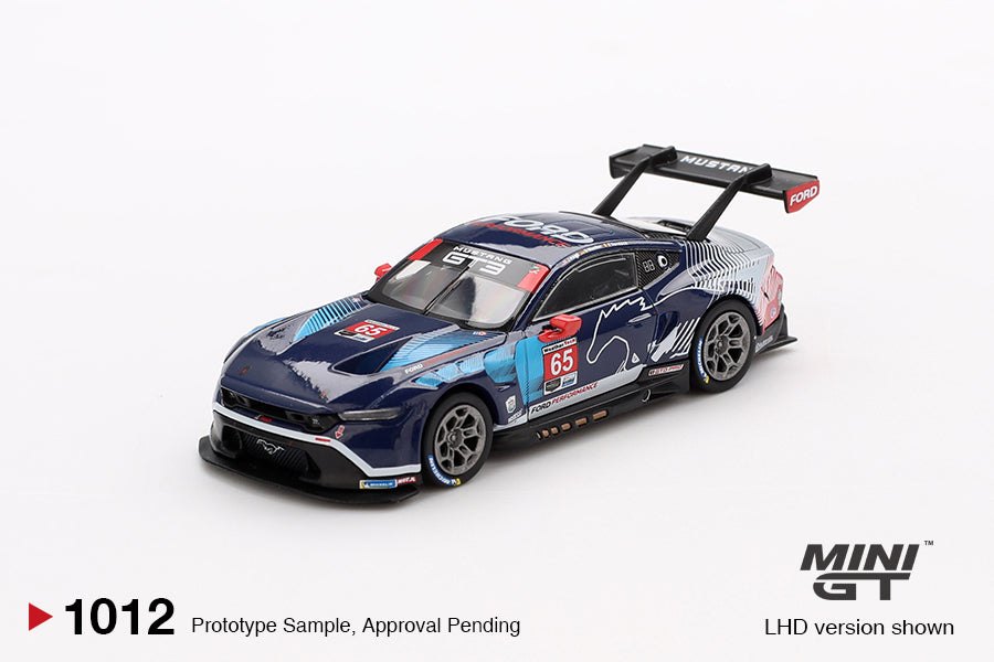 MGT01012 BL Ford Mustang GT3 #65 Ford Multimatic Motorsports 2024 IMSA Daytona 24 Hrs - MiniGT 1:64