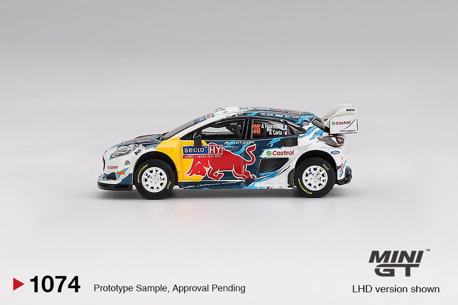 MGT01074 BX-L Ford Puma Rally1 #16 M-Sport Ford WRT 2024 Rally Finland 3rd Place - MiniGT 1:64